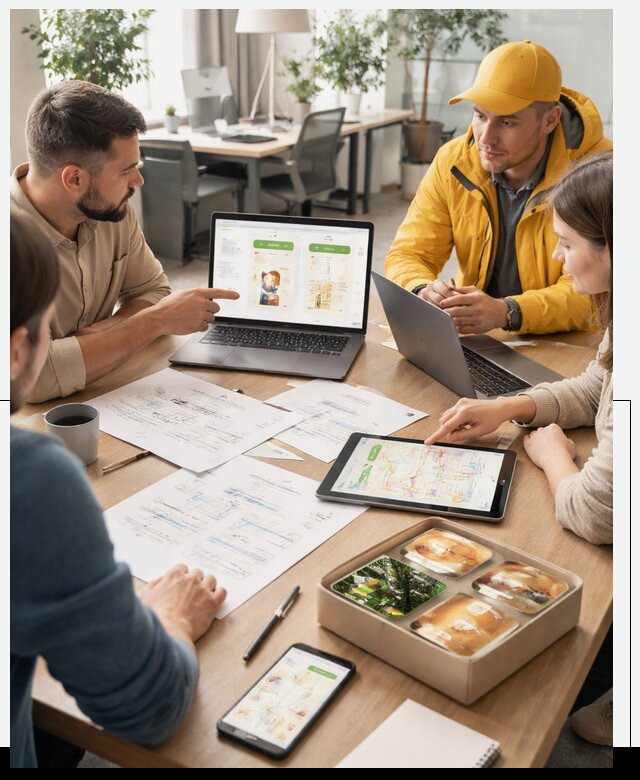 Разработка агрегатора доставки еды в Краснотурьинске от 15950 р., АвикейКту