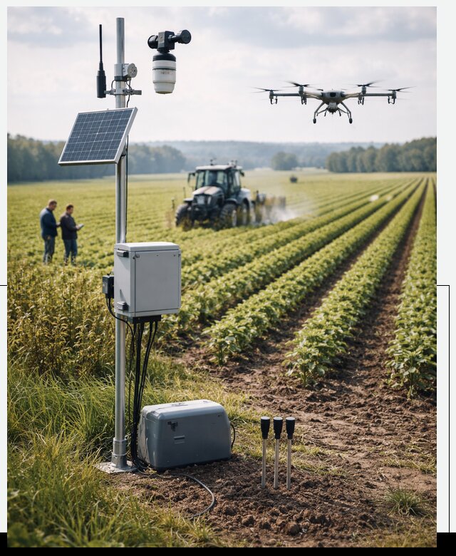 Разработка IoT мониторинга полей в Краснотурьинске от 9038 р. | АвикейКту