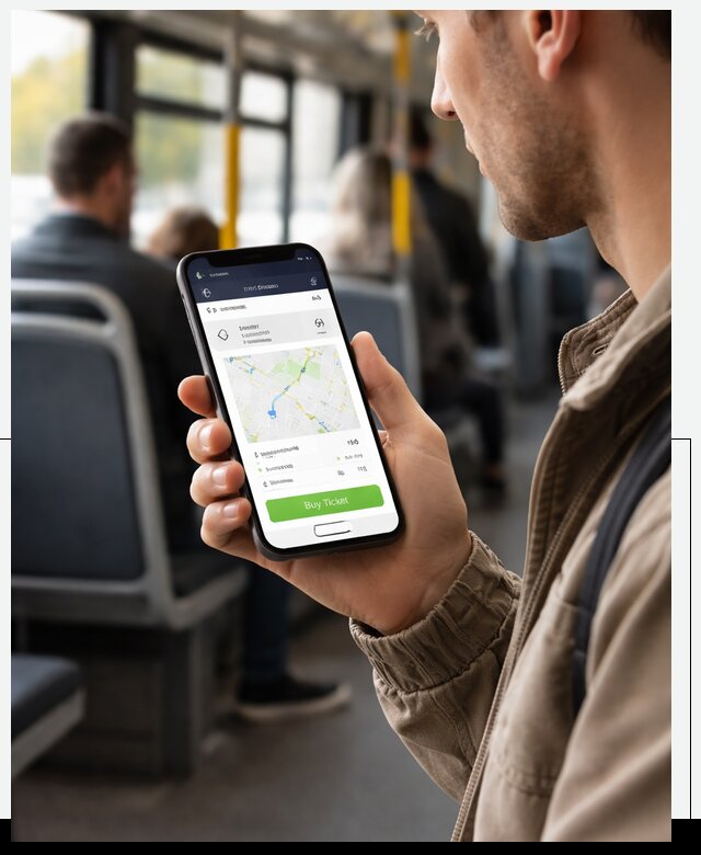 Мобильное приложение для пассажиров в Краснотурьинске от 637980 р.|АвикейКту